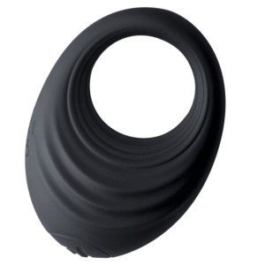 ROCKS-OFF - ANNEAU PÃNIS VIBRANT SPIRE BLACK